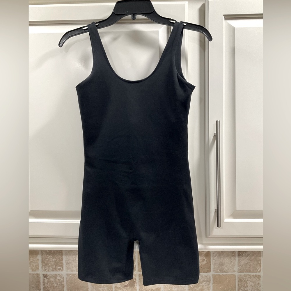★ NWT Girlfriend Collective Moon Bike Unitard - Black★ - Picture 1 of 2